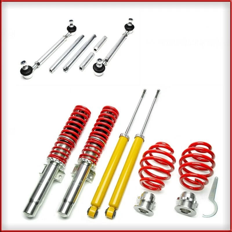 KIT Assetto Regolabile a Ghiera BMW Serie 3 1998-2007 E46 + Biellette TA Technix - Imagen 1 de 1