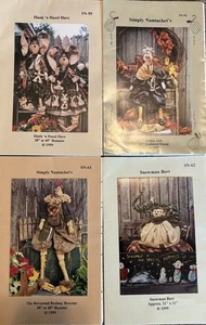 Lot 4 “Simply Nantucket’s Sewing, Stitching Craft Patterns 11”-40” All UnCut - Picture 1 of 9