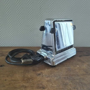 Tostapane vintage anni '50 KMD Daalderop pane art deco gallo FUNZIONANTE - Picture 1 of 9