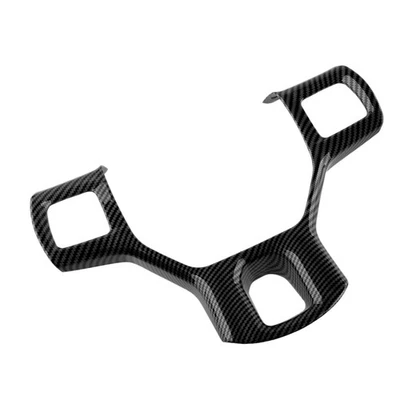 1x Kohlefaser Lenkradschalter Taste Abdeckung Dekor passt für Dodge RAM 10-17 - Bild 1 von 4