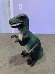 Vintage 1992 T.N.T. Tyrannosaurus Rex T-Rex Dinosaur Coin Bank VTG 1990s  - Picture 1 of 5