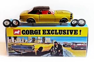 Corgi Toys Nr. 338 Chevrolet Camaro 350 SS + Repro-Fensterbox - Bild 1 von 10