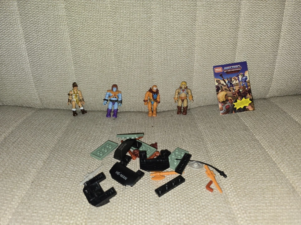 Lot 4 HE-MAN Skeletor MOTU MEGA CONSTRUX Masters of the Universe figure TOYS #22 - Image 1 of 4