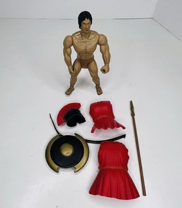 Unvollständige Spartan Trojan Legends Soldat Figur Mahdavi Toys 2003 rot - Bild 1 von 5