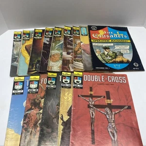 The Crusaders - Christian Comic Book Lot 14 Issues by Jack T Chick (JTC) 1974 #1 - Picture 1 of 20