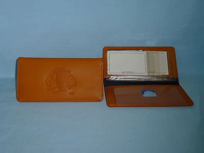 CHICAGO BLACKHAWKS кожи чековая книжка новый желтовато-коричневый + - Изображение 1 из 4