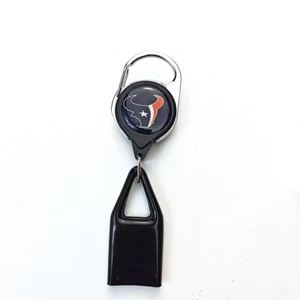 Portable lighter case easy pull Houston Texans creative retractable keychain - Picture 1 of 2