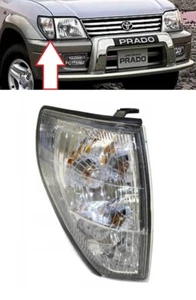 RIGHT LIGHT + TURN SIGNAL INDICATOR FITS FOR TOYOTA LAND CRUISER FJ90 1999-2002 - Picture 1 of 6