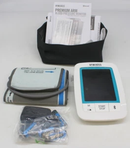 Monitor de presión arterial de brazo Homedics Premium 240 recuerdos Bluetooth caja abierta - Imagen 1 de 12