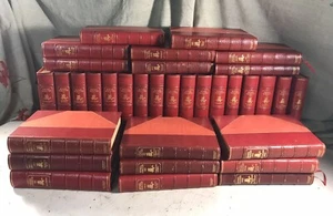 Writings o Rafael Sabatini Antique Red Leather Signed Edition Fine Bindings Book - Picture 1 of 12
