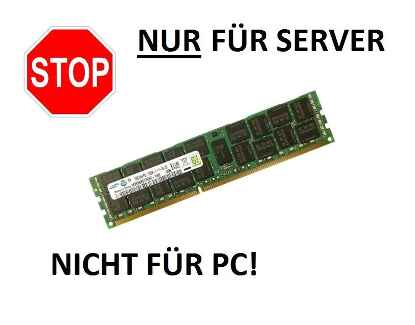 SAMSUNG 16GB 2Rx4 DDR3 1600 MHz PC3L-12800R ECC RDIMM RAM REG M393B2G70QH0-YK0 - Bild 1 von 1