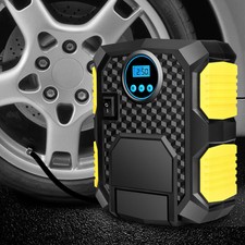 Portable 12v Car Truck Van Digital Tyre Tire Inflator Air Compressor Pump Light