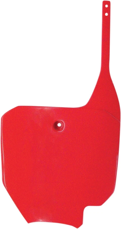 Placa de número frontal UFO roja HO03624-070 Foto 1 de 1