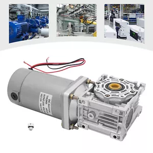 Motore Elettrico a Verme Alta Coppia DM09 24V 200W NMRV40 Reversibile 1800RPM - Foto 1 di 15