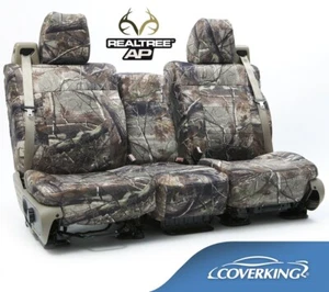 NEW Full Printed Realtree AP Camo Camouflage Seat Covers / 5102033-36 - Picture 1 of 6