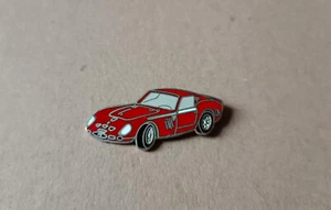 pin's voiture Ferrari 250 gto (EGF argenté signé Kroll Vogel) - Picture 1 of 1