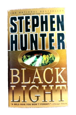 Экшн-триллер Black Light Stephen Hunter книга в мягкой обложке бывший военный - Изображение 1 из 4