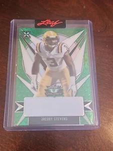 jacoby stevens college rookie 1/1 one of one 1 out lsu tigers philadelphia eagle - Picture 1 of 2