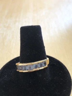 14K 黄金亚历山大戒指 尺寸 7 — 第 1/3 张图片