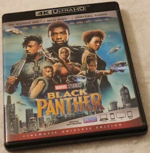 Black Panther Blu-ray Ultra 4k disc Chadwick Boseman - Picture 1 of 2