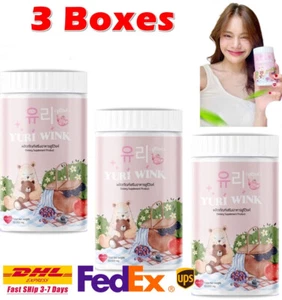 3x Yuri Wink Collagene Gluta Vitamina C in polvere schiarire pelle bianca aura macchia scura - Foto 1 di 17