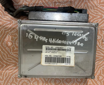 2003 03  BUICK LESABRE 12583827 ENGINE COMPUTER MODULE ECU ECM FREE SHIP RC2 - Image 1 of 4