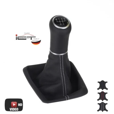 Bolsa de palanca de cambios de cuero ICT para Seat Alhambra 2 tipo 7N nueva B37 Foto 1 de 4