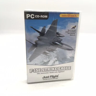Just Flight F-15E Strike Eagle Flight Simulator X Expansion PC Game 2012 New - Image 1 of 4