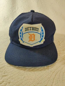 Vintage Detroit Tigers MLB Baseball Cap Drew Pearson Headwear Snapback Mütze - Bild 1 von 9