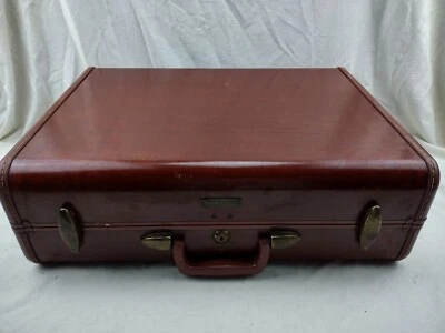 Vintage Samsonite Shwayder Bros 1950's Luggage 21” Brown Suitcase #4932 - Image 1 of 4