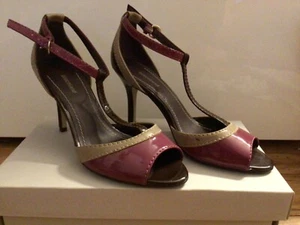 Sandalette Sandalen mit Absatz High Heels Graceland (Deichmann) Größe 38 - Bild 1 von 5