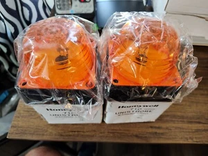 Honeywell 710 Amber Unistrobe Warning Light Lot of 2 - Picture 1 of 2