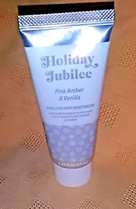 Beyond Belief PINK AMBER VANILLA Jubilee Hand Body Moisturizer 2.25 oz/67mL New - Picture 1 of 8