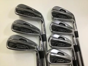 Titleist AP2 712 FORGED Iron Set of 7 4-PW Dynamic Gold S200 Steel Flex S USED - Picture 1 of 6