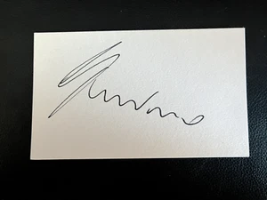 GARY NEVILLE - FORMER MANCHESTER UNITED FOOTBALLER - SIGNED WHITE CARD - Picture 1 of 1