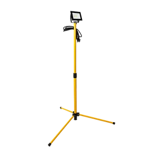 LED-Arbeitsstrahler Baustrahler 1,2m Stativ 20W neutralweiß IP54 2,5 m Zuleitung - Bild 1 von 7
