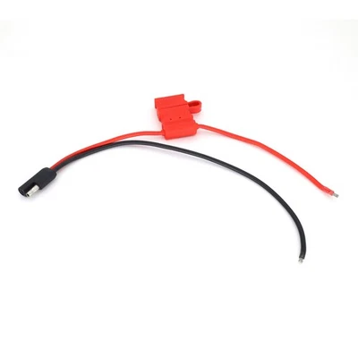 Cable de alimentación con fusible para radio móvil Motorola CDM1250 GM360 walkie talkie parte Foto 1 de 4