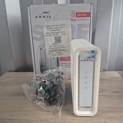 ARRIS Surfboard SB6190 1Gbps Cable Modem DOCSIS 3.0 - Image 1 of 4