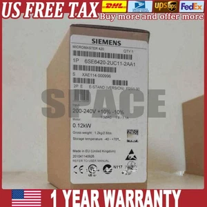 New Siemens 6SE6 420-2UC11-2AA1 6SE6420-2UC11-2AA1 US FREE TAX - Picture 1 of 3