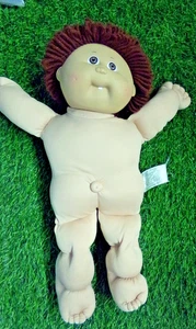 CABBAGE PATCH KIDS DOLL coleco HAIR brown - Picture 1 of 7