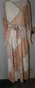 Beautiful Ladies Vintge Floral Summer Dress Size 8 By Caroline Morgan - Picture 1 of 2