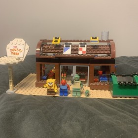 2006 Lego 3825 SpongeBob SquarePants Krusty Krab Complete