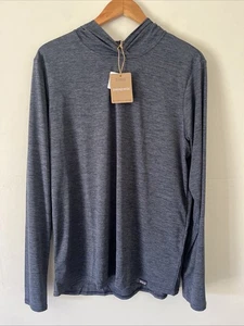 Patagonia Cap Cool Daily Smolder Blue Lightweight Hoody Mens Medium NWT - Picture 1 of 3