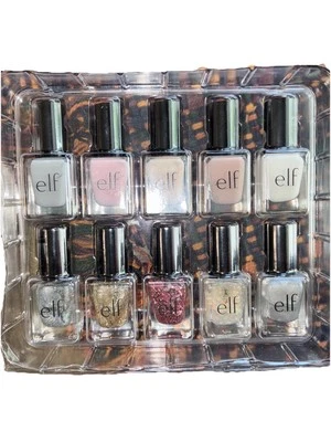 Juego de esmalte de uñas Goody Gumdrops/10 mini botellas/colores surtidos por e.l.f./NUEVO CON ETIQUETAS Foto 1 de 4