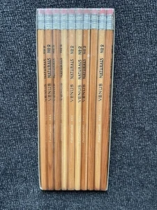 10 Pack Of Venus Naturals #2 Pencils Faber Castell Made in U.S.A. - Picture 1 of 3