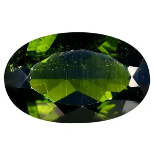 7.78 ct Oval Cut (17 x 11 mm) Unheated 100% Natural Green Chrome Diopside - Imagen 1 de 1