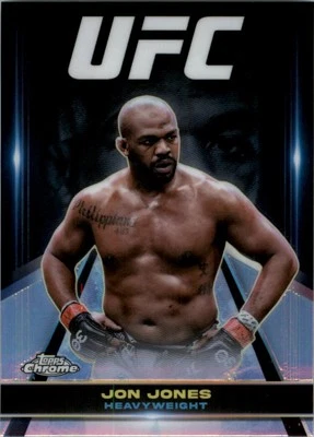 2024 Topps Chrome UFC Supergiant Refractors #SUG1 Jon Jones - MMA - Image 1 of 2