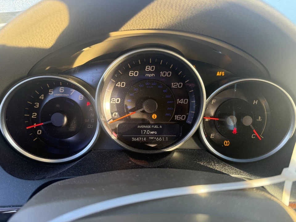 06 ACURA RL CUADRO DE INSTRUMENTOS VELOCÍMETRO MPH TACH ODÓMETRO FABRICANTE DE EQUIPOS ORIGINALES 364K Foto 1 de 1