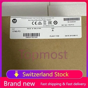 New Factory Sealed AB 1746-P3 SLC 500 Power Supply Module 1746P3 US Free Tax - Bild 1 von 1