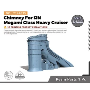Yao's Studio 1/144 Model Upgrade Part Chimney For IJN Mogami Class Heavy Cruiser - Picture 1 of 4